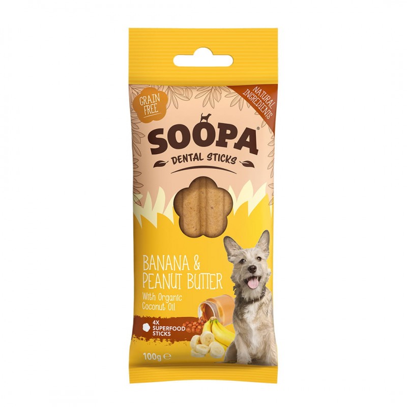Burkānu un ķirbju sēklu nūjiņas suņiem, SOOPA