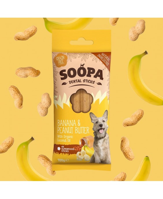 Burkānu un ķirbju sēklu nūjiņas suņiem, SOOPA