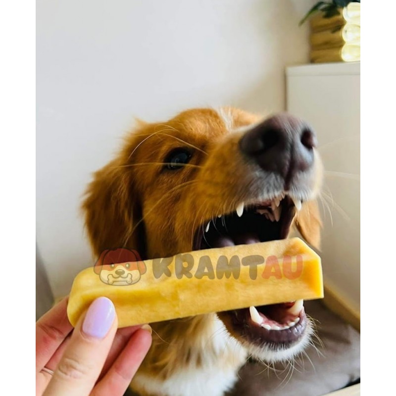 jaku siera košļājamā rotaļlieta suņiem M izmērs