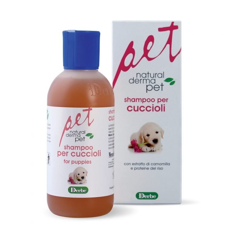 Šampūns kucēniem - īpaši maigs un nomierinošs ar rīsu proteīnu un kumelītēm