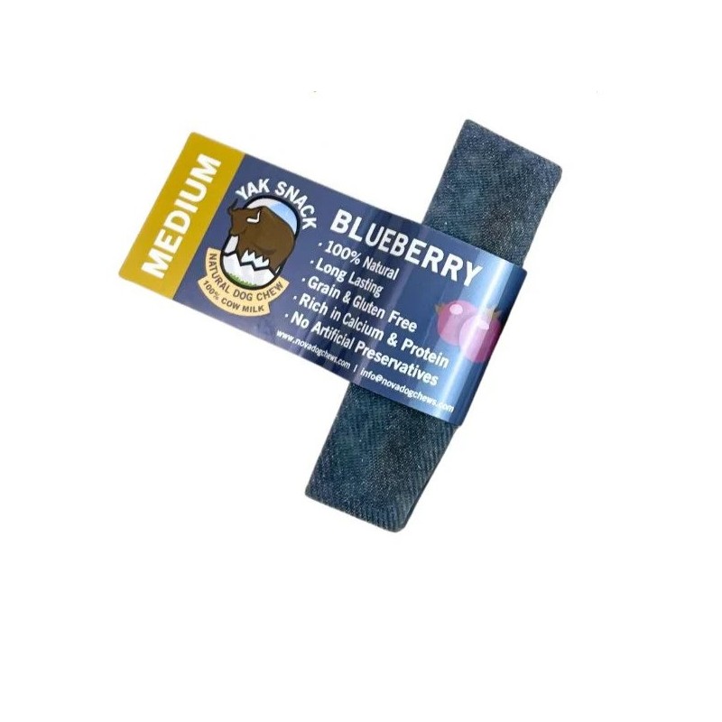 Jaku siers suņiem ar zilumiem, YAK SNACK, M izmērs