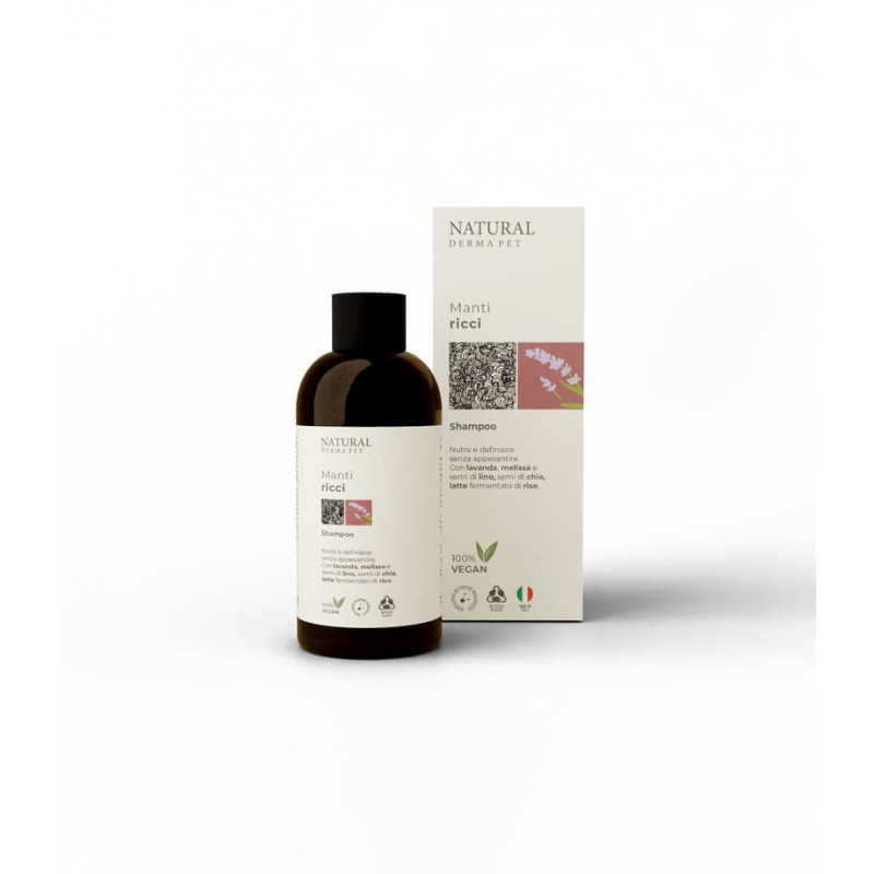 Natural Derma Pet Curly Coat Shampoo - Šampūns cirtainai un viļņainai spalvai, 200ml