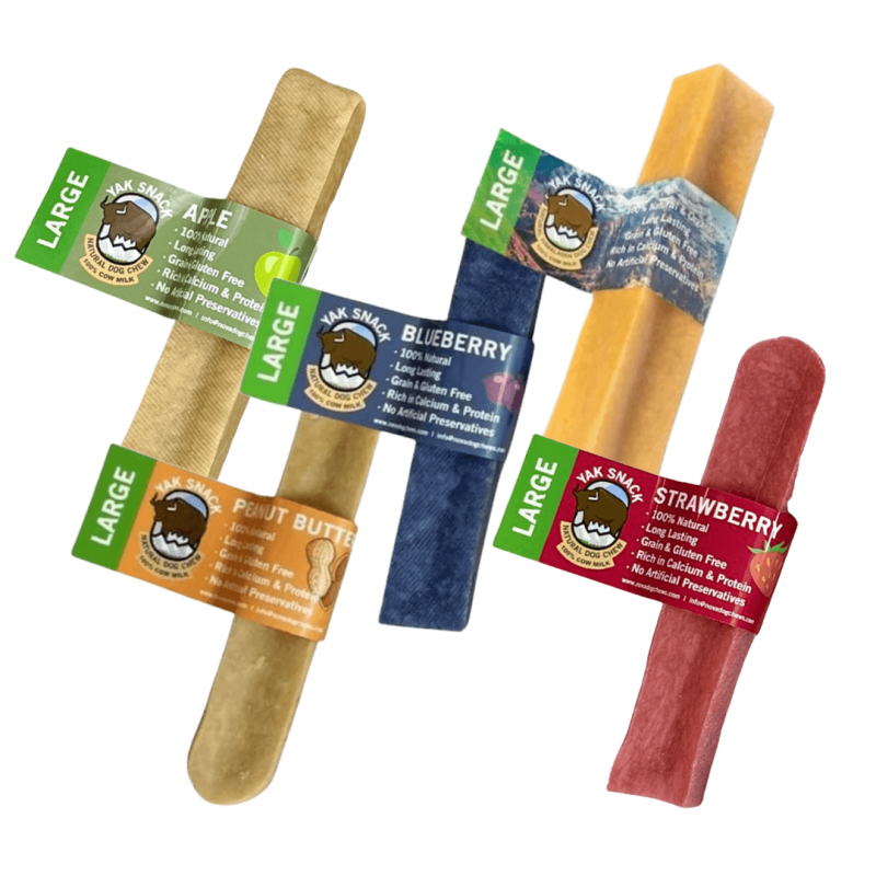 Jaku siera kārumu komplekts ar visām garšām, L izmērs