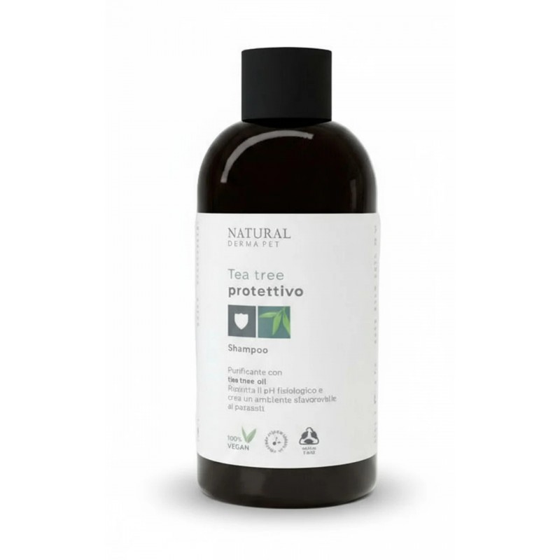 Šampūns suņiem - dziļa tīrīšana ar tējas koka eļļu