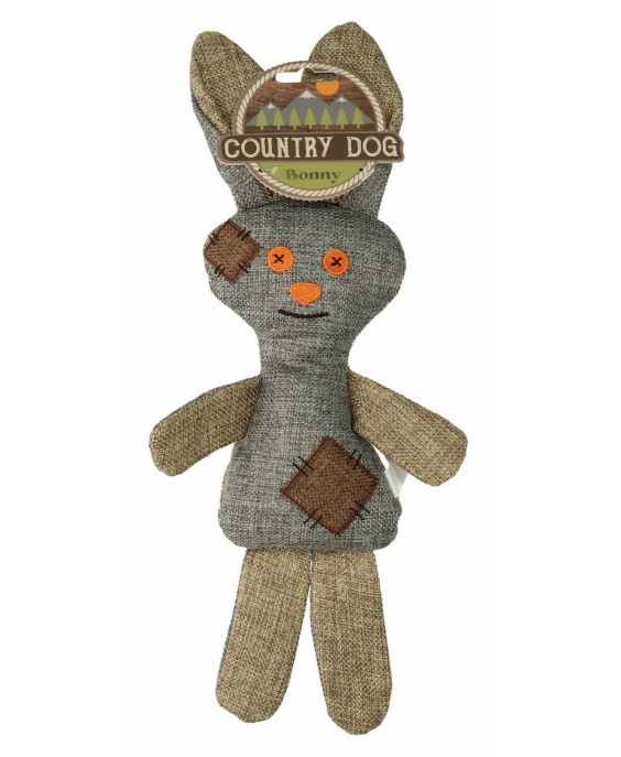 Videi draudzīga plīša rotaļlieta suņiem Trusis, Country Dog Bonny