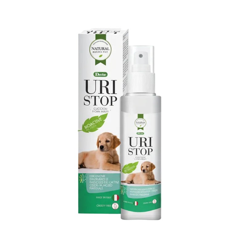 Bioaktīvs aerosols suņu urīna smakas neitralizēšanai - virsmām un audiem