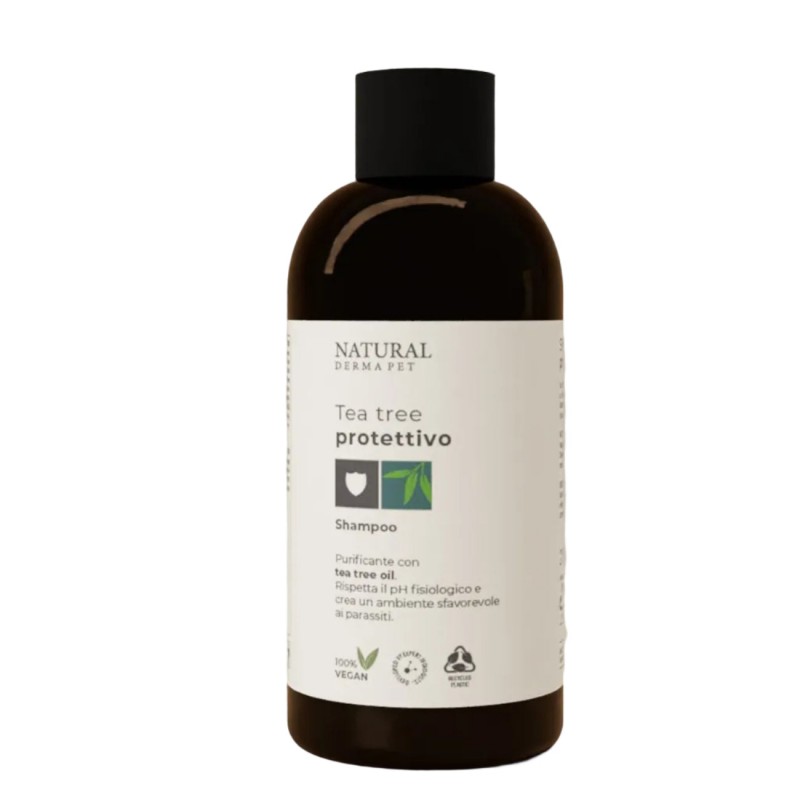 Šampūns suņiem - dziļa tīrīšana ar tējas koka eļļu