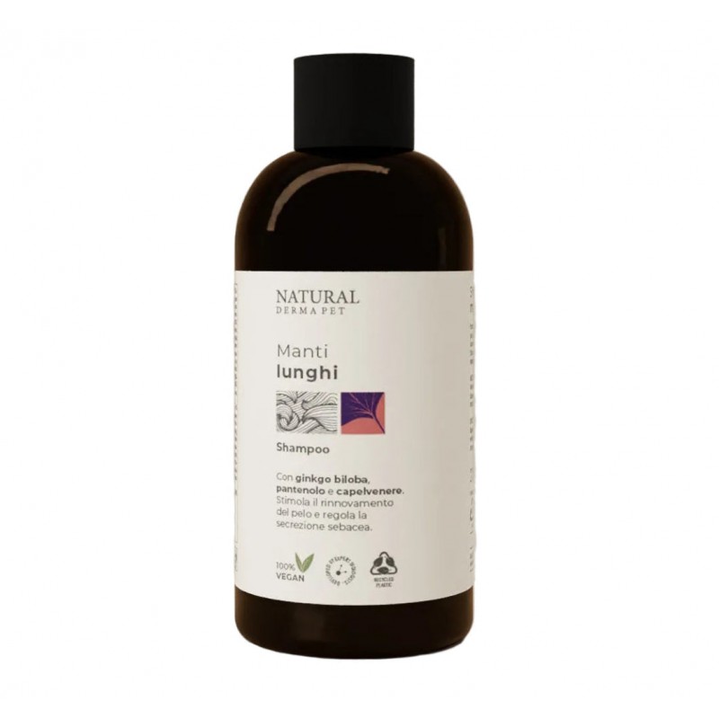 Šampūns suņiem ar pantenolu un ginkgo koku - vieglai izķemmēšanai, ar pantenolu un ginkgo koku