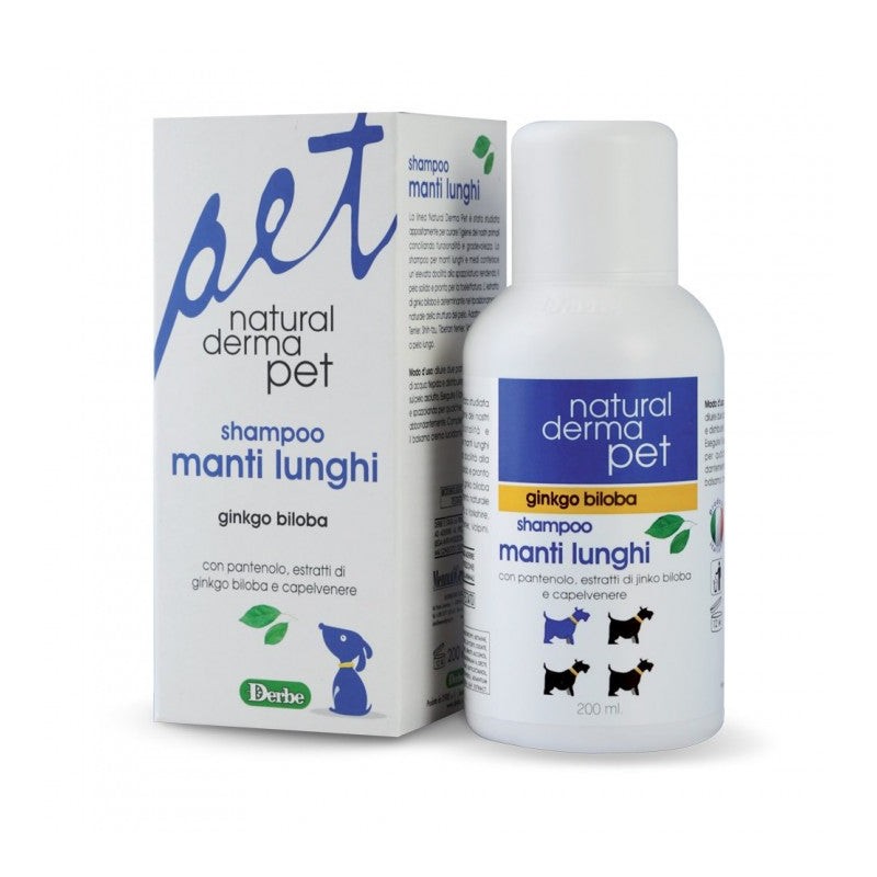 Šampūns suņiem ar pantenolu un ginkgo koku - vieglai izķemmēšanai, ar pantenolu un ginkgo koku