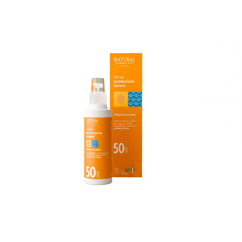 Apsauginis purškiklis augintiniams nuo saulės SPF50