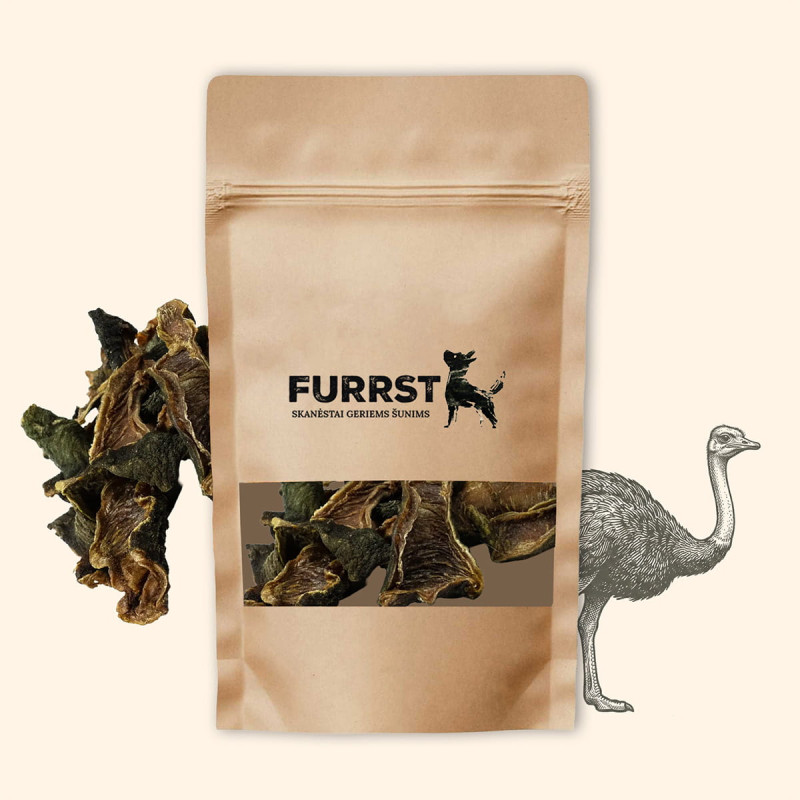 copy of FURRST žāvēta zirga barības vads suņiem – dabīga, hipoalerģiska košļājamā barība, 100g