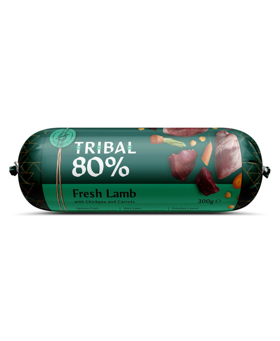 Mitrā barība suņiem ar jēra gaļu | Tribal Gourmet desa
