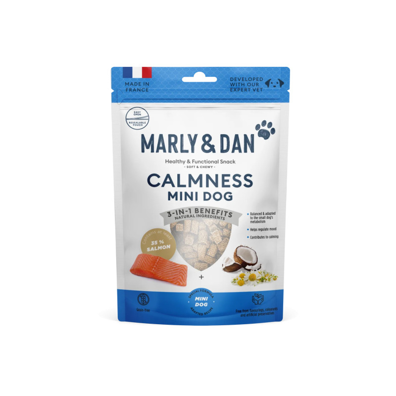 Marly & Dan Calmness nomierinošie mīkstie kārumi suņiem, 50g