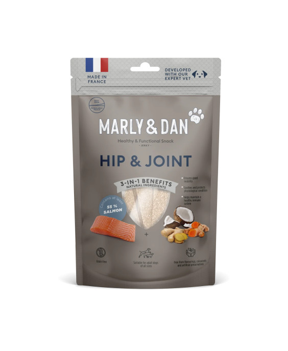Marly & Dan žāvēti gardumi suņiem gurniem un locītavām, 80g