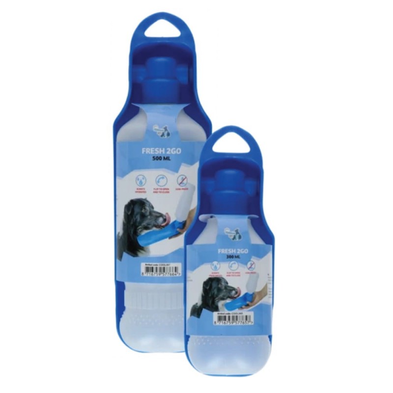 Suņu ceļojumu pudele "Fresh 2GO", CoolPets, 300ml / 500ml