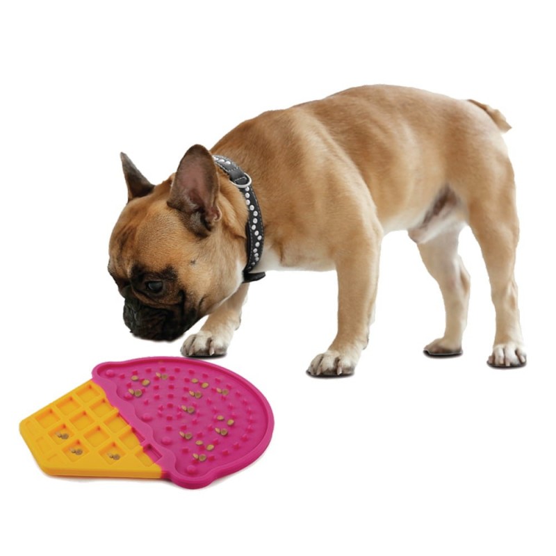 Saldējuma laizīšanas paklājiņš suņiem AFP