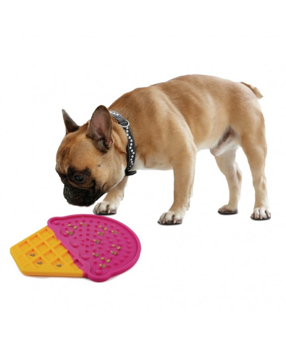 Saldējuma laizīšanas paklājiņš suņiem AFP