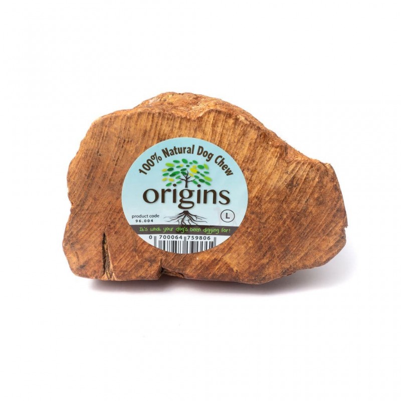 Sakņu košļājamā rotaļlieta suņiem Origins, L izmērs (500 - 750 g)