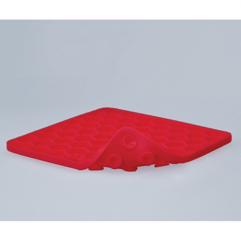 Fun & Relax Lick Mat suņiem, sarkans