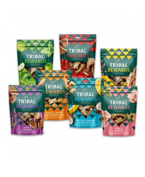 TRIBAL Rewards suņu kārumu komplekts "Visas garšas" (7 gab.)